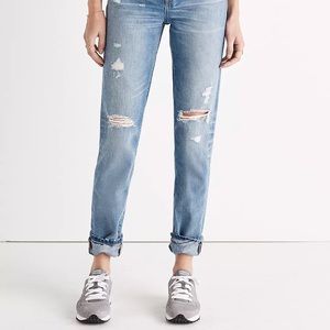 Madewell perfect vintage jean distressed size 29